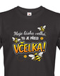 Pánské tričko pre včelárov Moja láska velká