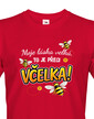 Pánské tričko pre včelárov Moja láska velká