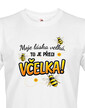 Pánské tričko pre včelárov Moja láska velká