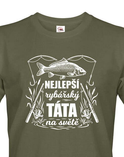 Triko Nejlepší rybářský táta