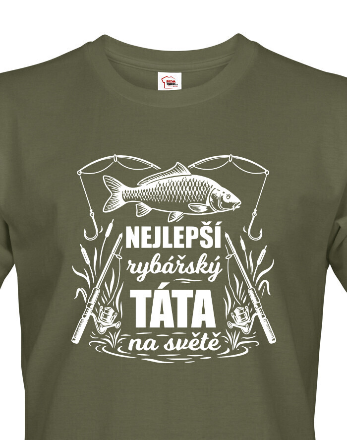 Triko Nejlepší rybářský táta