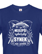 Detské tričko - Najlepší rybárský syn na svete