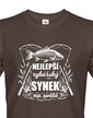 Detské tričko - Najlepší rybárský syn na svete