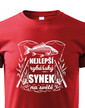 Detské tričko - Najlepší rybárský syn na svete