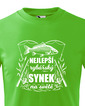 Detské tričko - Najlepší rybárský syn na svete