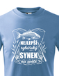 Detské tričko - Najlepší rybárský syn na svete