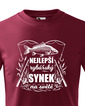 Detské tričko - Najlepší rybárský syn na svete