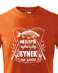 Detské tričko - Najlepší rybárský syn na svete