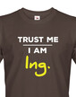 Pánské tričko Trust me I am Ing.