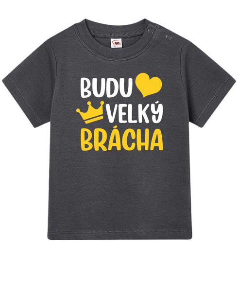 Tričko pro miminka Budu velký brácha