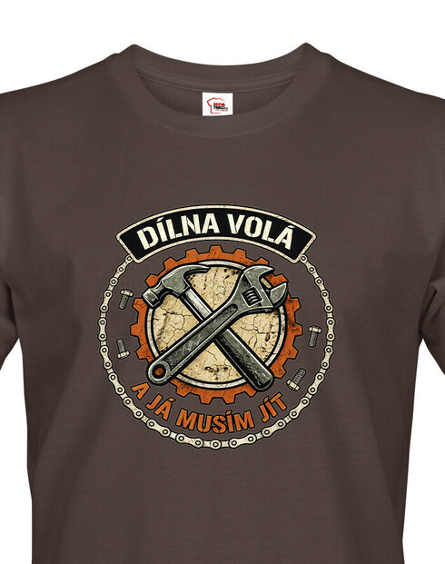 Pánské tričko Dielňa volá