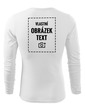 Unisex tričko s dlouhým rukávem s vlastním potiskem