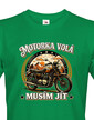 Pánske tričko Motorka volá