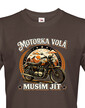 Pánske tričko Motorka volá