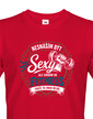 Pánske tričko Neznášam byť sexi ale chodím do fitness