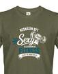 Pánske tričko Neznášam byť sexi ale chodím do fitness