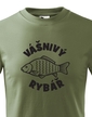 Dětské triko Vášnivý rybár