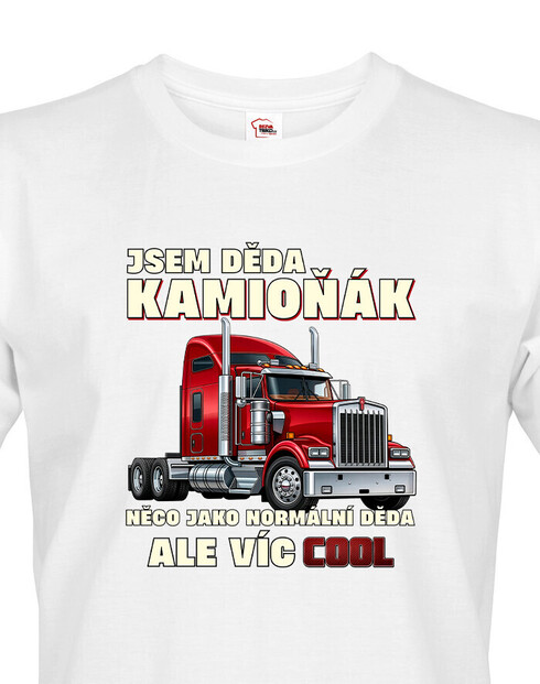Pánské tričko Kamioňák děda