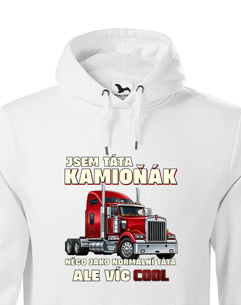 Pánska mikina Kamioňák táta