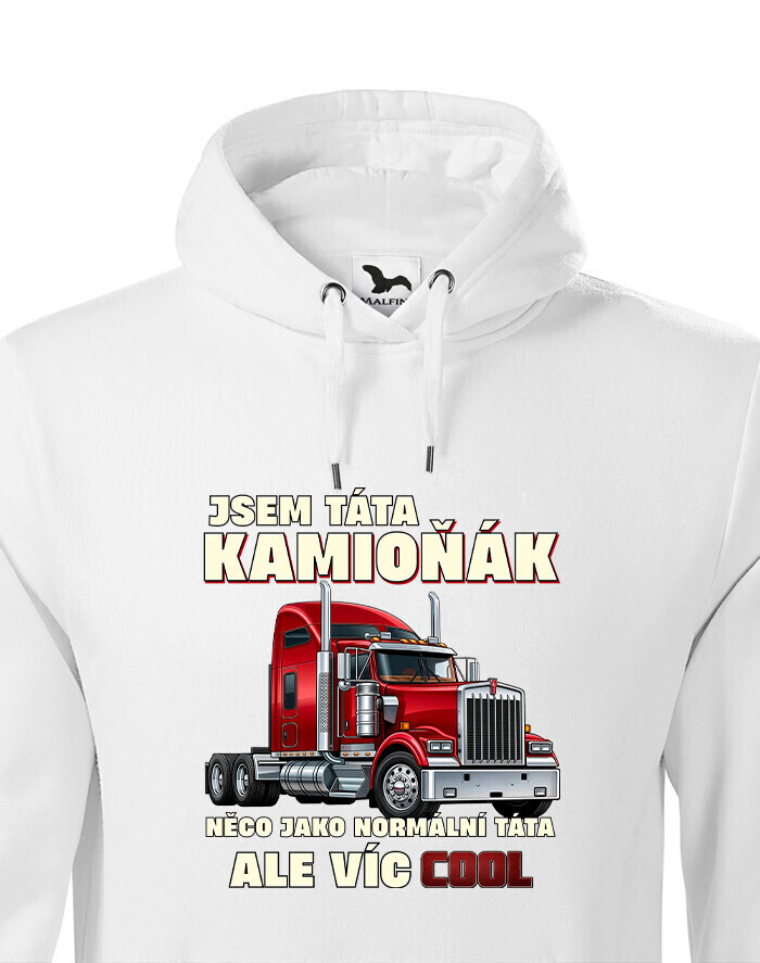 Pánska mikina Kamioňák táta