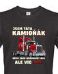 Pánske tričko Tato kamioňák
