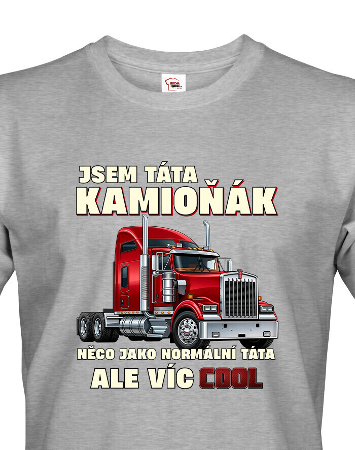 Pánske tričko Tato kamioňák
