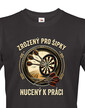 Pánske tričko Zrodený pre šípky