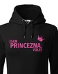 Dámská mikina Som princezná, vole