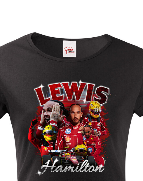 Dámske tričko F1 - Lewis Hamilton