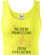 Dámske tričko nie som princezná, som cyklistka