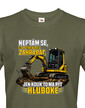 Pánske tričko Nepýtam sa, čo potrebuješ zakopať