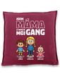 Vankúš Som máma a toto je moj gang