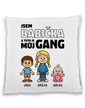 Vankúš Som babička a toto je moj gang