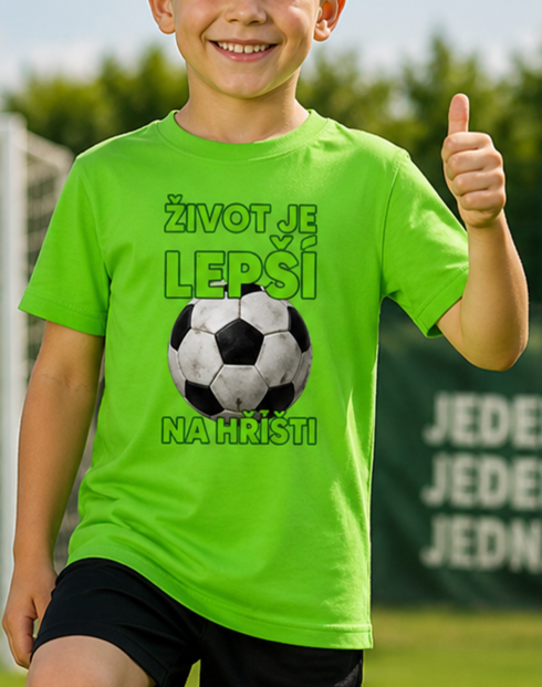 Detské tričko - Futbal