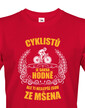 Pánské tričko - Cyklistov je veľmi veľa
