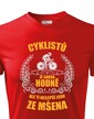 Pánské tričko - Cyklistov je veľmi veľa