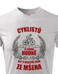 Pánské tričko - Cyklistov je veľmi veľa