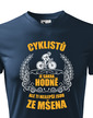 Pánské tričko - Cyklistov je veľmi veľa
