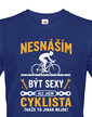 Pánske tričko Sexi cyklista