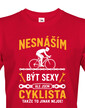 Pánske tričko Sexi cyklista
