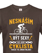 Pánske tričko Sexi cyklista