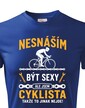 Pánske tričko Sexi cyklista