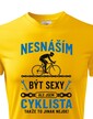 Pánske tričko Sexi cyklista