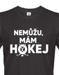 Pánske tričko Nemôžem, mám hokej