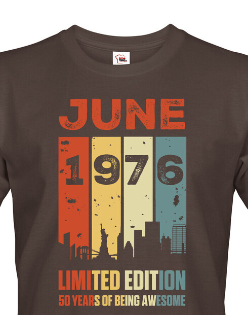 Pánské narodeninové tričko Limited edition