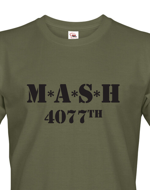 Tričko s potlačou MASH 4077 2