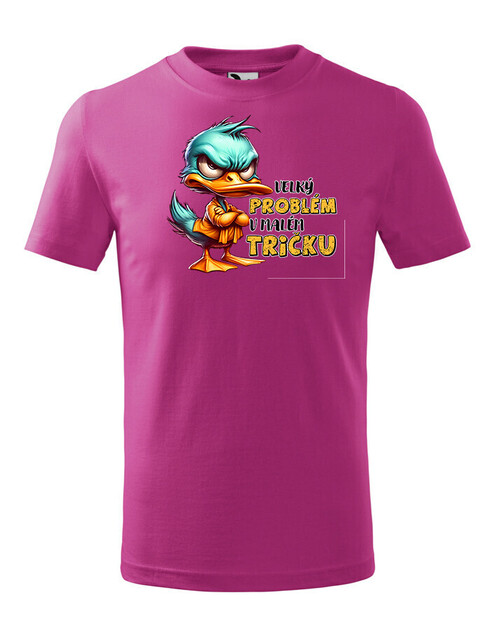 Dětské triko Velký problém v malém triku