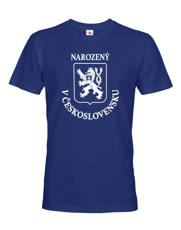 Pánske tričko Narodený v Československu