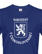 Pánske tričko Narodený v Československu