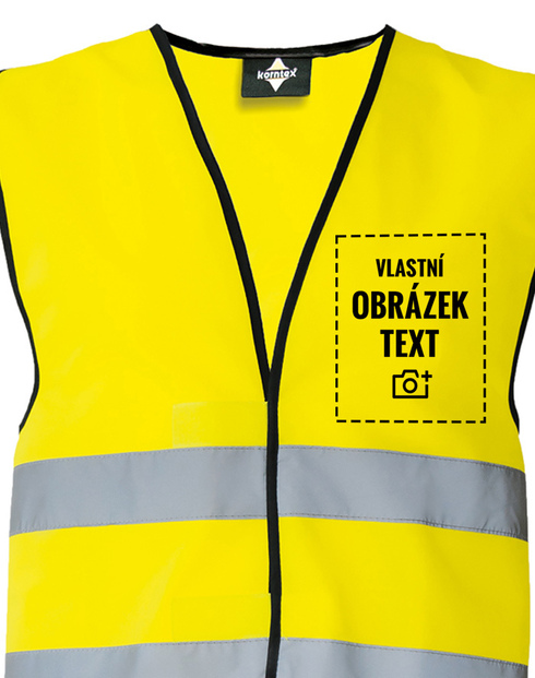 Unisex Bezpečnostní vesta Wolfsburg s vlastním potiskem